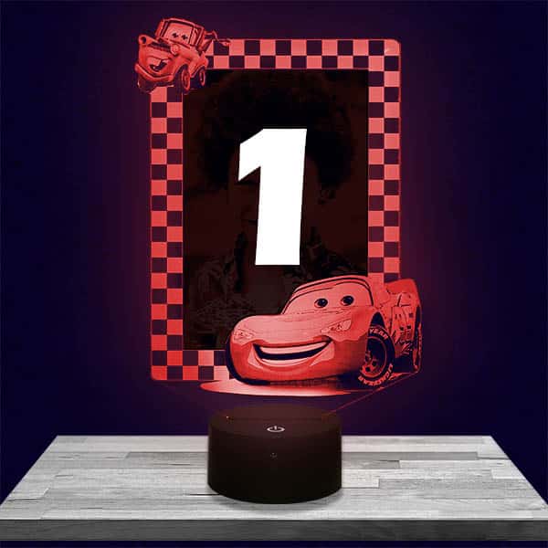 Customised kid's Night Light Cars