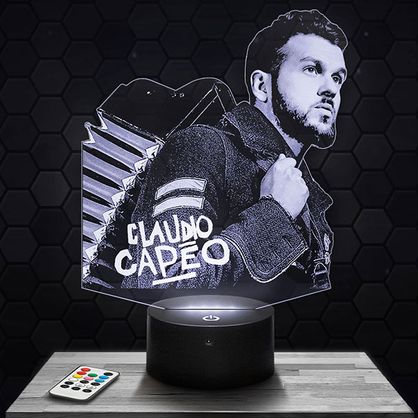 lampe-3d-claudio-capeo Lampe 3D Claudio Capéo avec socle au choix !