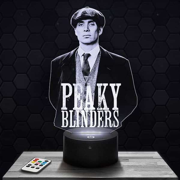 lampe-3d-peaky-blinders Lampe 3D Peaky Blinders avec socle au choix !