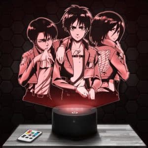 L'Attaque Des Titans - Livai Ackerman Eren Jäger Mikasa Ackerman
