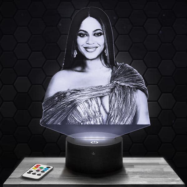 lampe-3d-beyonce-chanteuse Beyonce
