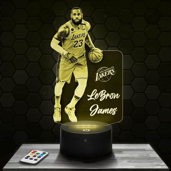lampe-3d-lebron-james-lakers Los Angeles Lakers - Lebron James