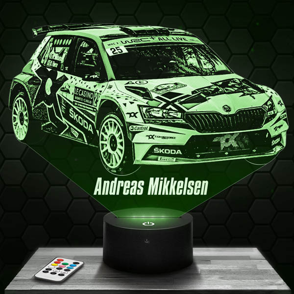 lampe-3d-andreas-mikkelsen-skoda-fabia-rallye-600