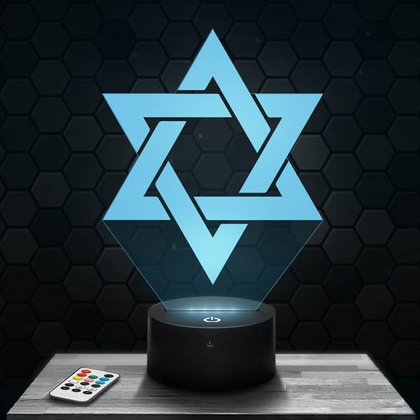 lampe-3d-etoile-de-david-religion-600