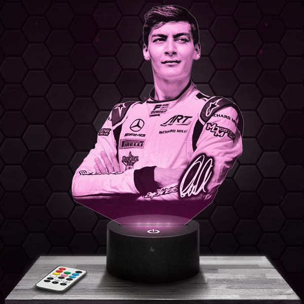 lampe-3d-george-russell-pilote-f1-600