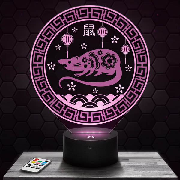 lampe-3d-signe-astologique-chinois-rat-600