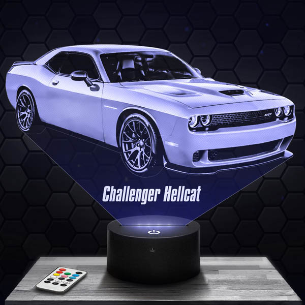 lampe-3d-voiture-dodge-challenger-hellcat-600