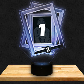 Customised Lamp 3 frames