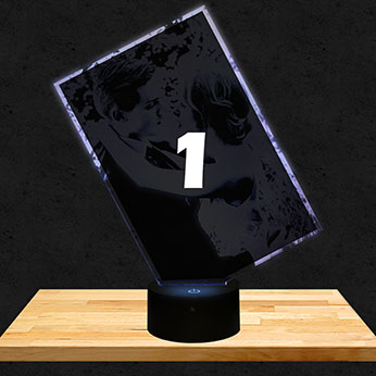 Customised Tilted Rectangle Lamp