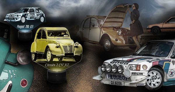 Lampes 3D Voitures de Colection