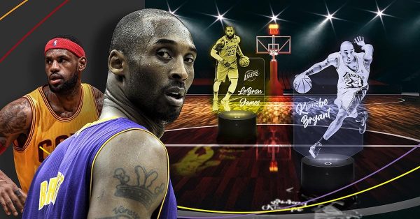 Lampes 3D Basketball