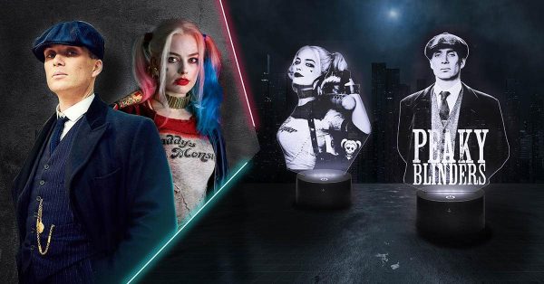 Lampes 3D Séries télé Films