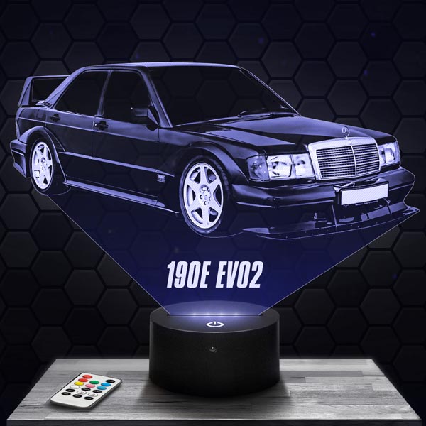 lampe-3d-mercedes-190e