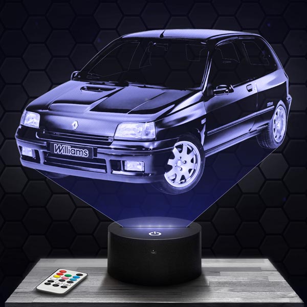 lampe-3d-renault-clio-williams