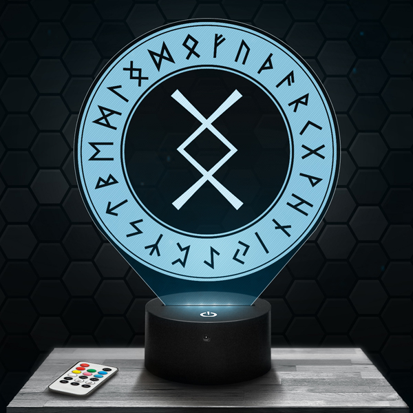 lampe-3d-rune-inguz-600