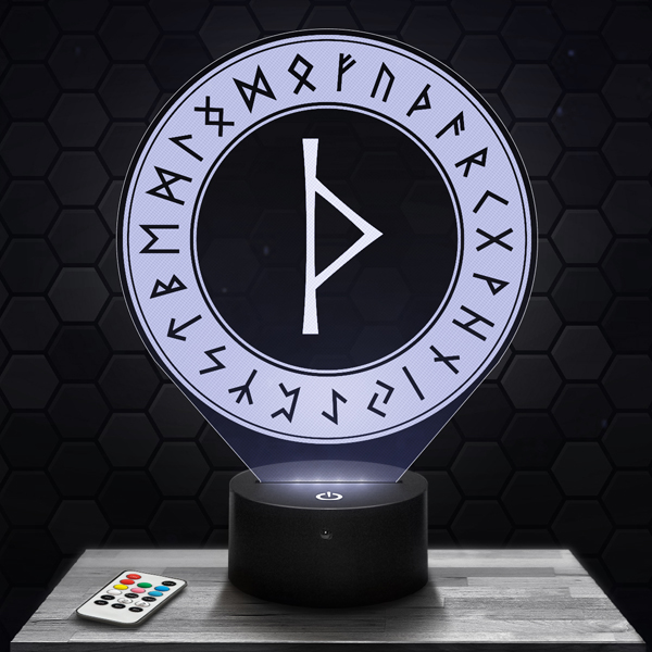 lampe-3d-rune-thurisaz-600