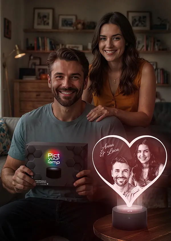 Lampe Photo Personnalisée Couleur