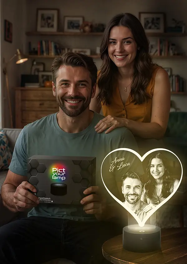 Lampe Photo Personnalisée Couleur